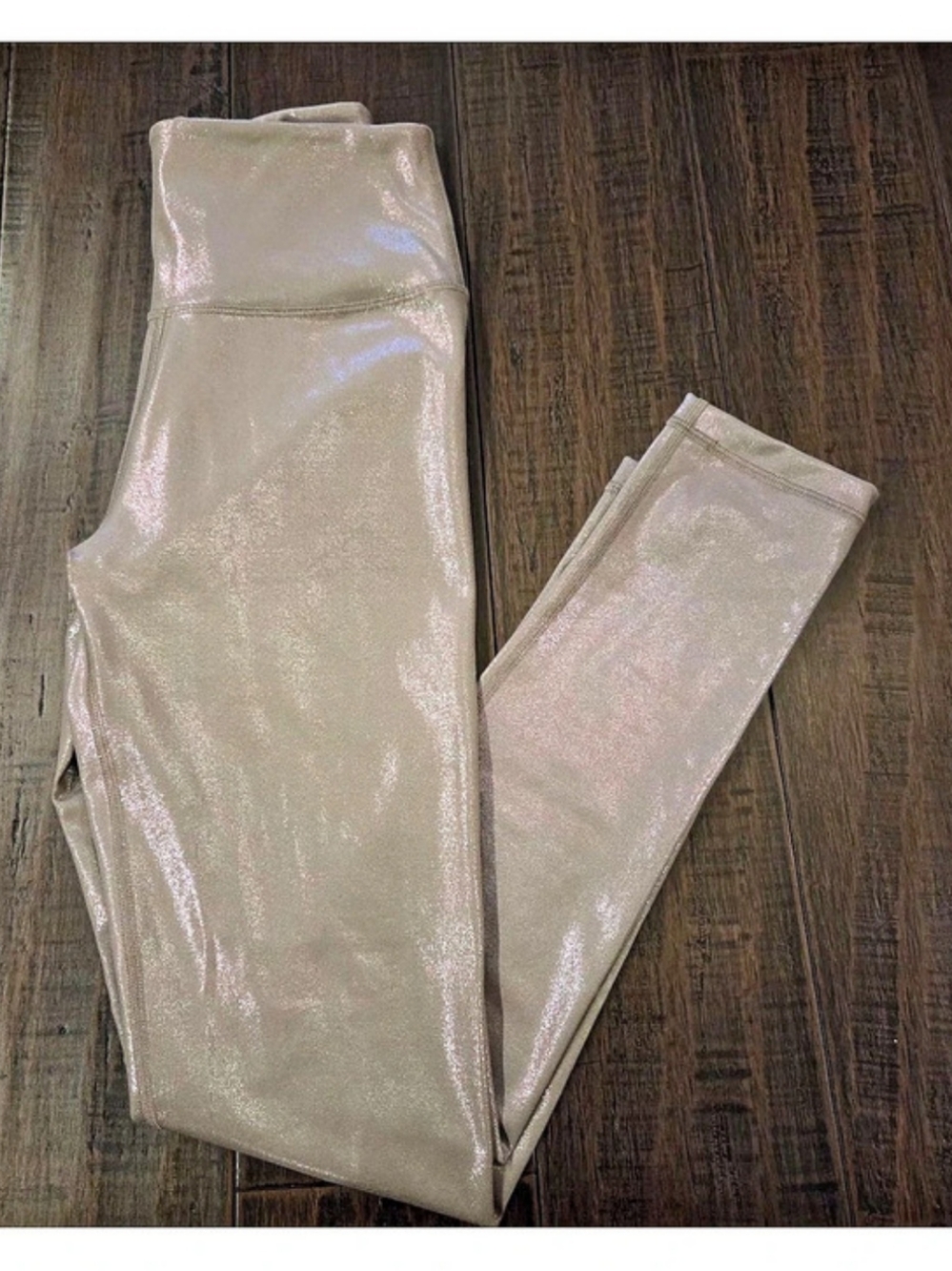 Tna Metallic Leggings Size Small